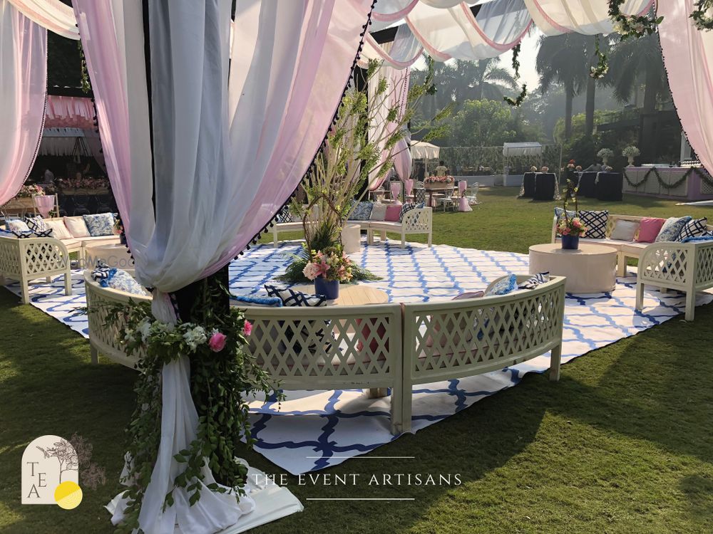 Photo From Blue, White & Pink Engagement - By The Event Artisans