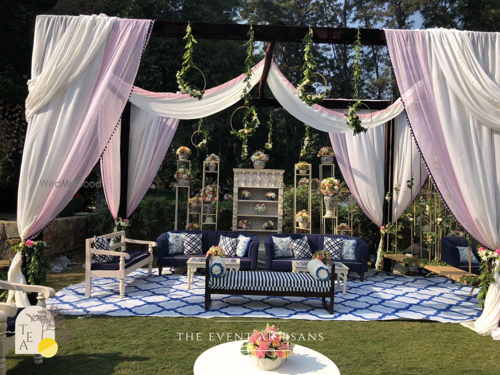 Photo From Blue, White & Pink Engagement - By The Event Artisans