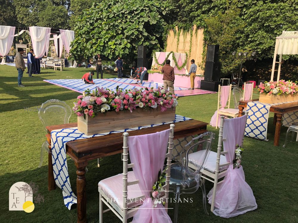 Photo From Blue, White & Pink Engagement - By The Event Artisans