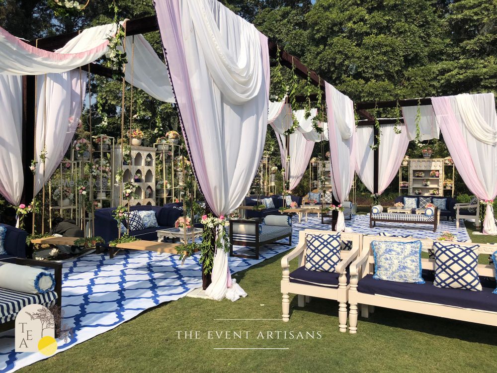 Photo From Blue, White & Pink Engagement - By The Event Artisans