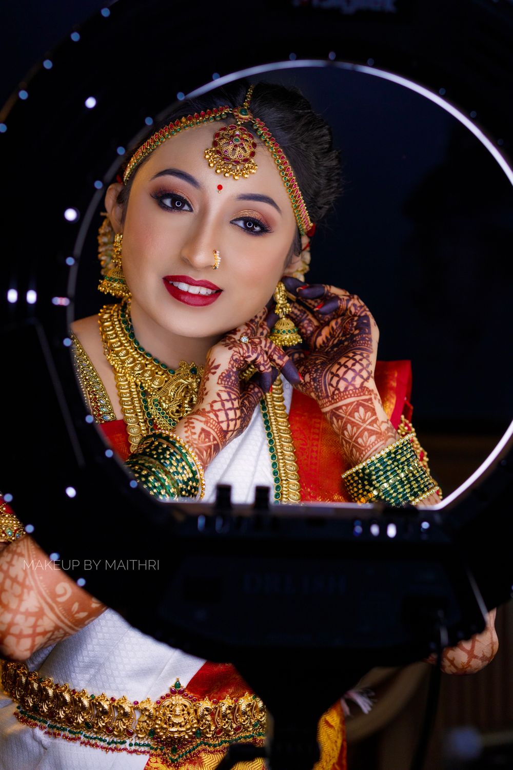 Photo From Neha’s Muhurtham Look - By Makeup By Maithri