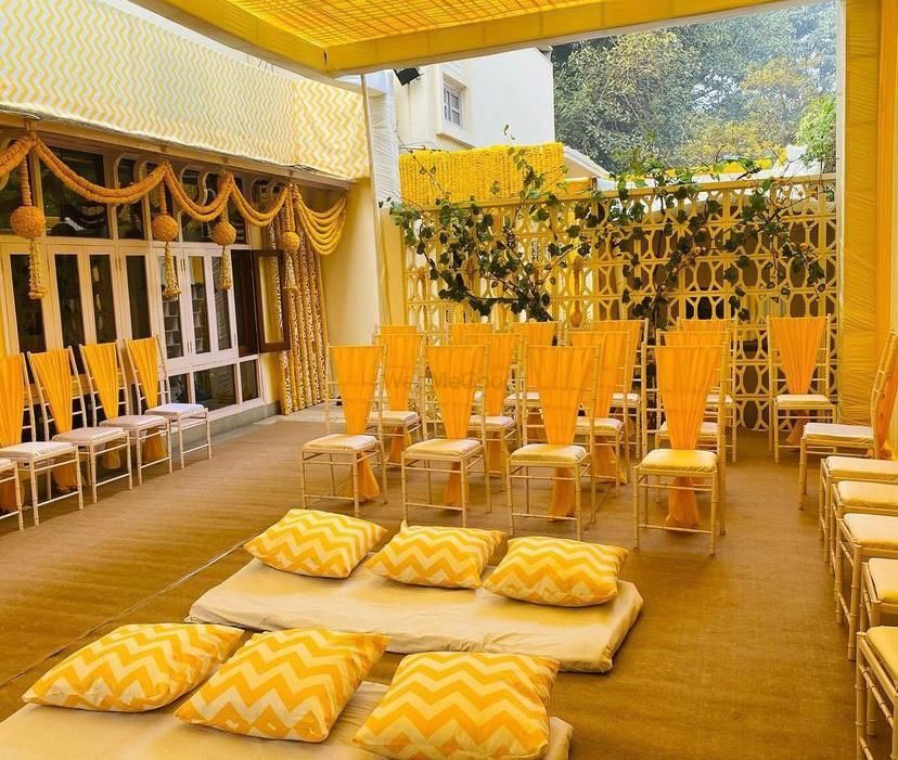 Photo From The grand Haldi ceremony decor - By Florista Weddings