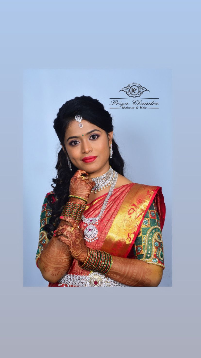 Photo From South Indian brides  - By Priya Chandra Makeovers