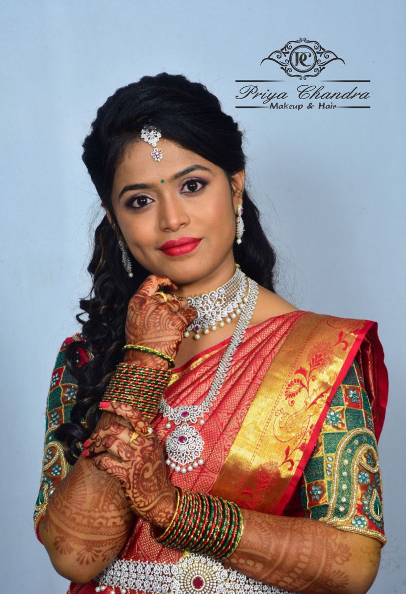 Photo From South Indian brides  - By Priya Chandra Makeovers