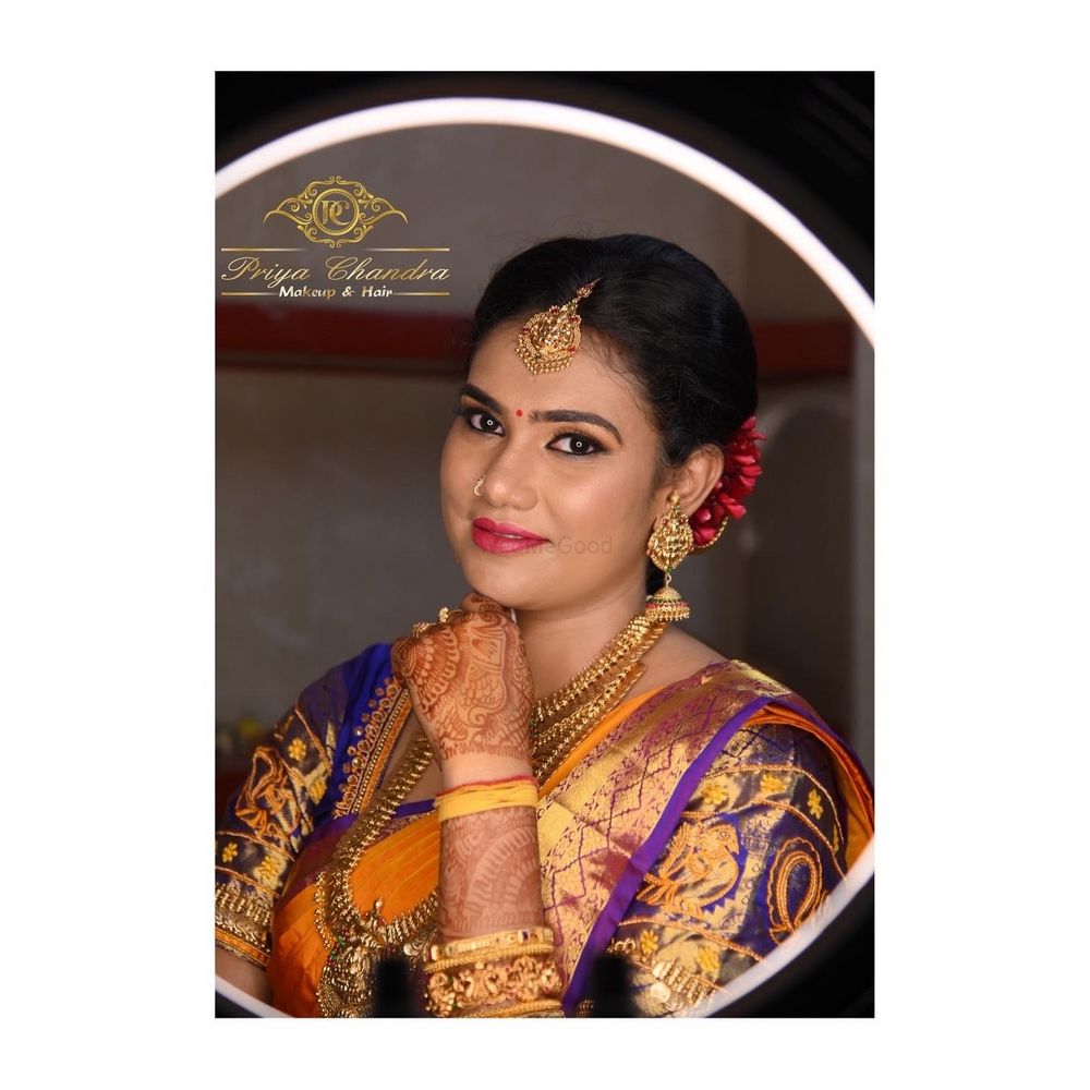 Photo From South Indian brides  - By Priya Chandra Makeovers