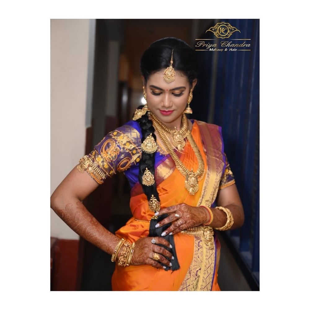 Photo From South Indian brides  - By Priya Chandra Makeovers