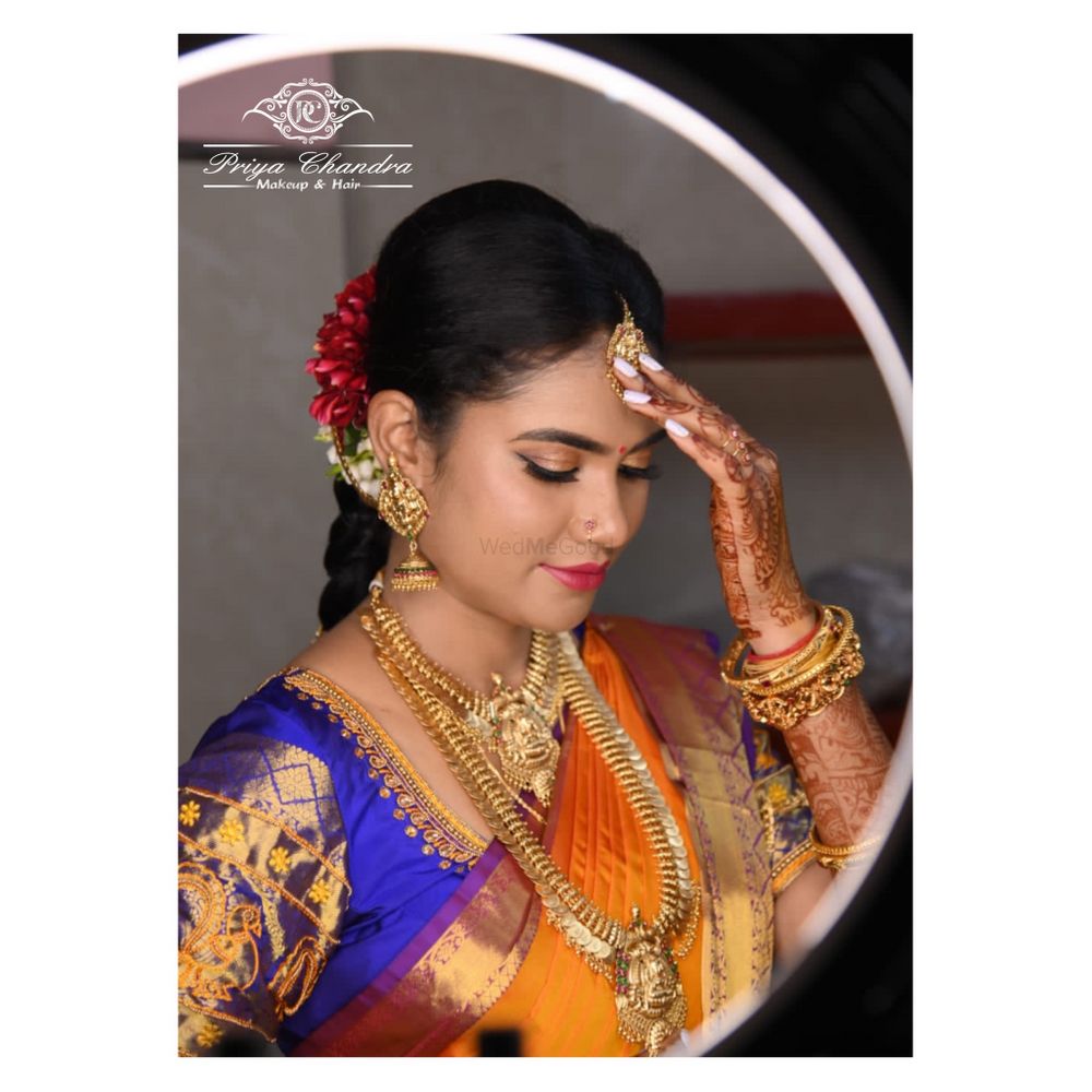 Photo From South Indian brides  - By Priya Chandra Makeovers