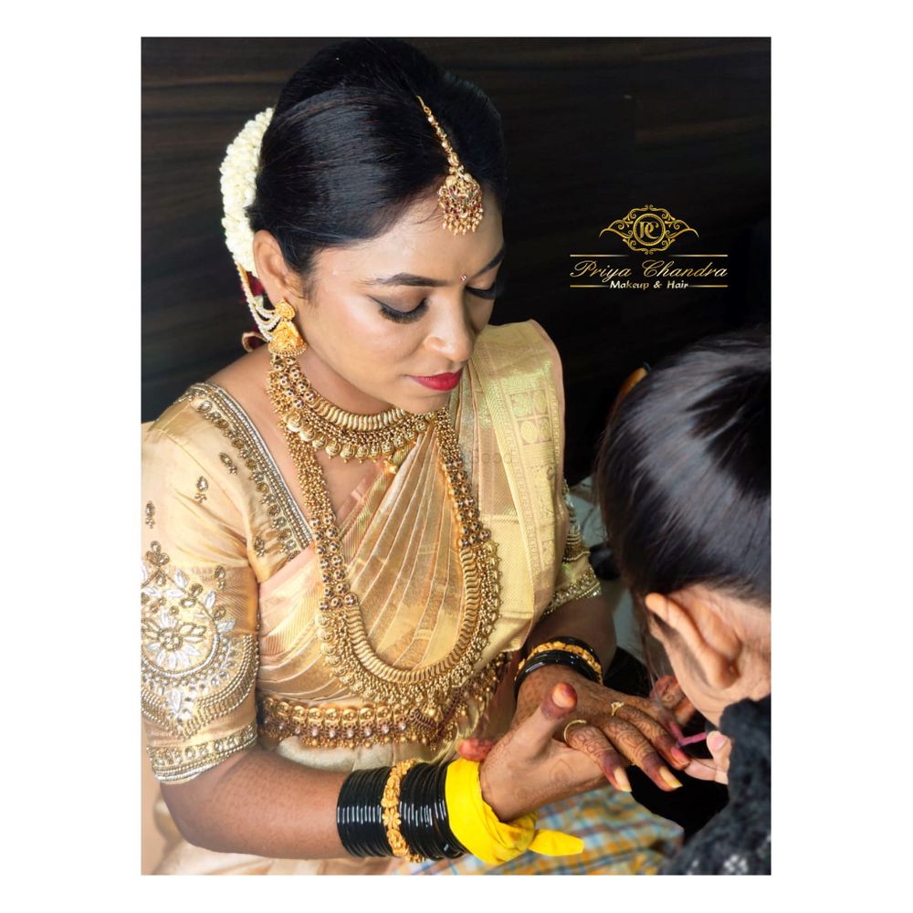 Photo From South Indian brides  - By Priya Chandra Makeovers