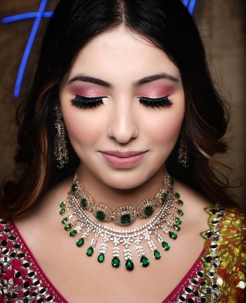 Photo From Mehak - Party/Engagement Make-up  - By Favoloso by Kavvya