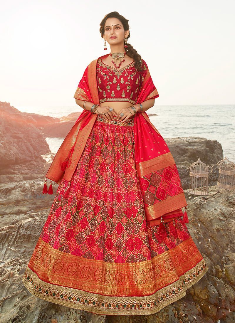 Photo From Wedding Silk Lehenga Choli - By Kreeva