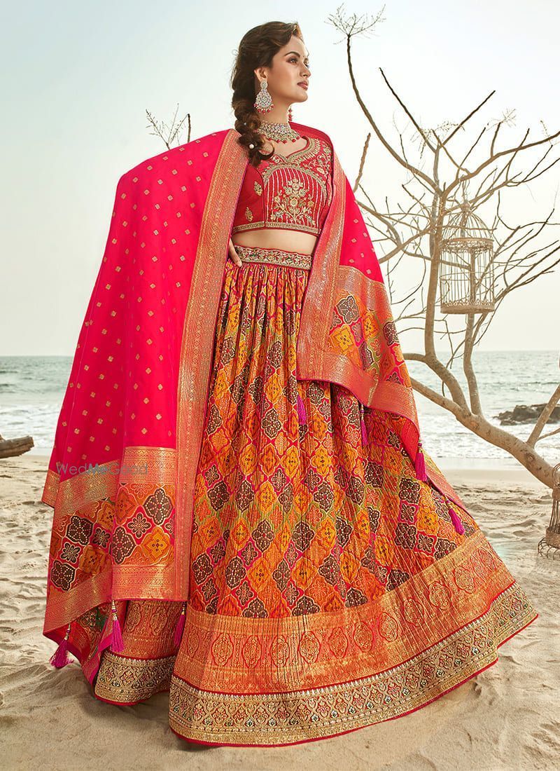 Photo From Wedding Silk Lehenga Choli - By Kreeva