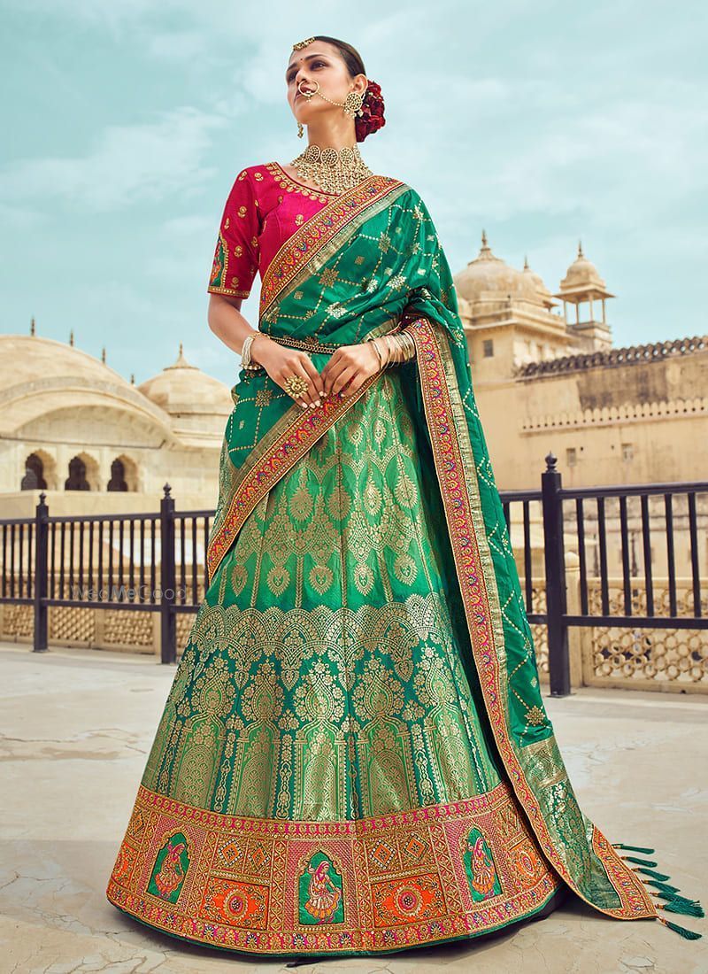 Photo From Wedding Silk Lehenga Choli - By Kreeva