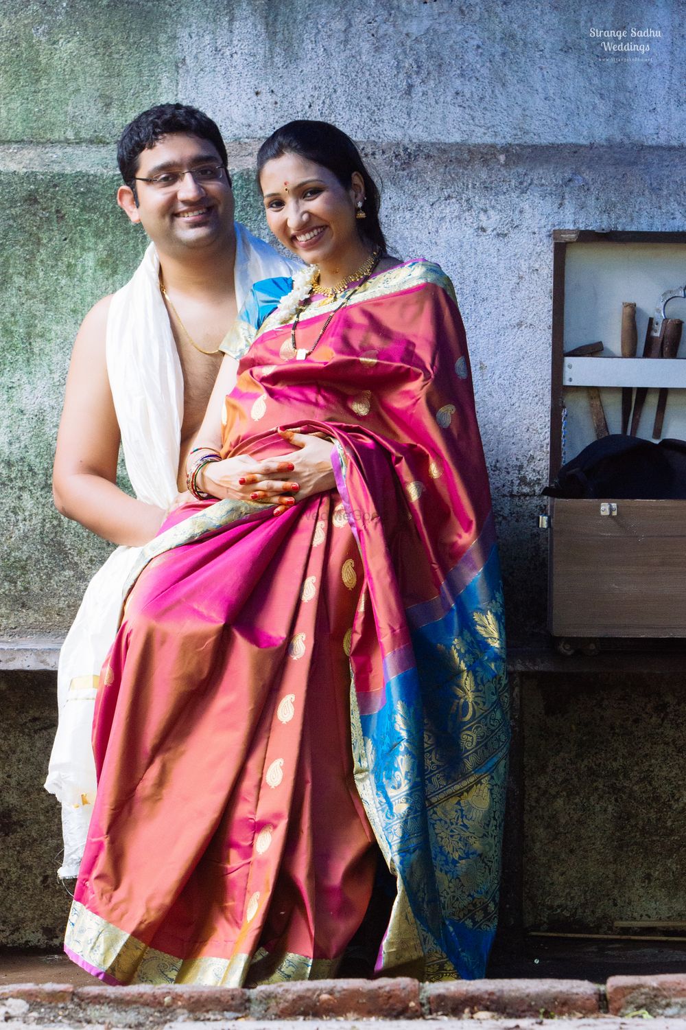Photo of south indian couple