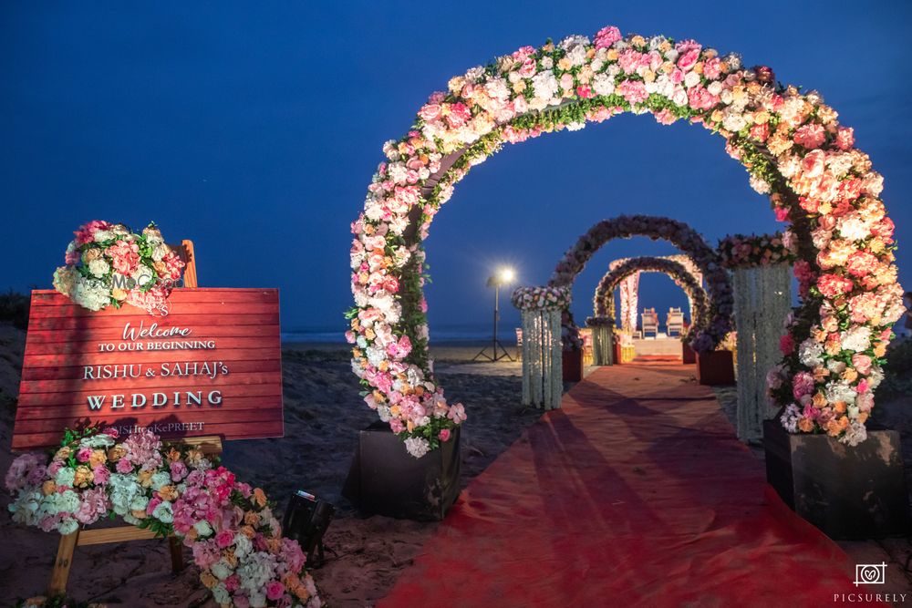 Photo From Rishu & Sahaj- Riva Beach Resort Goa - By Zillion Events