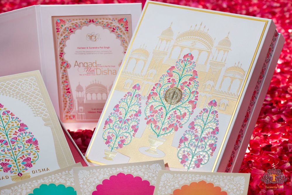 Photo From Angad & Disha - By Turmeric Ink Invitations and Stationery