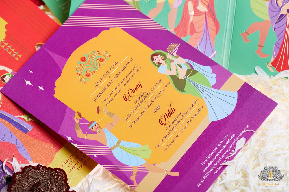 Photo From Aditi & Vinay - By Turmeric Ink Invitations and Stationery