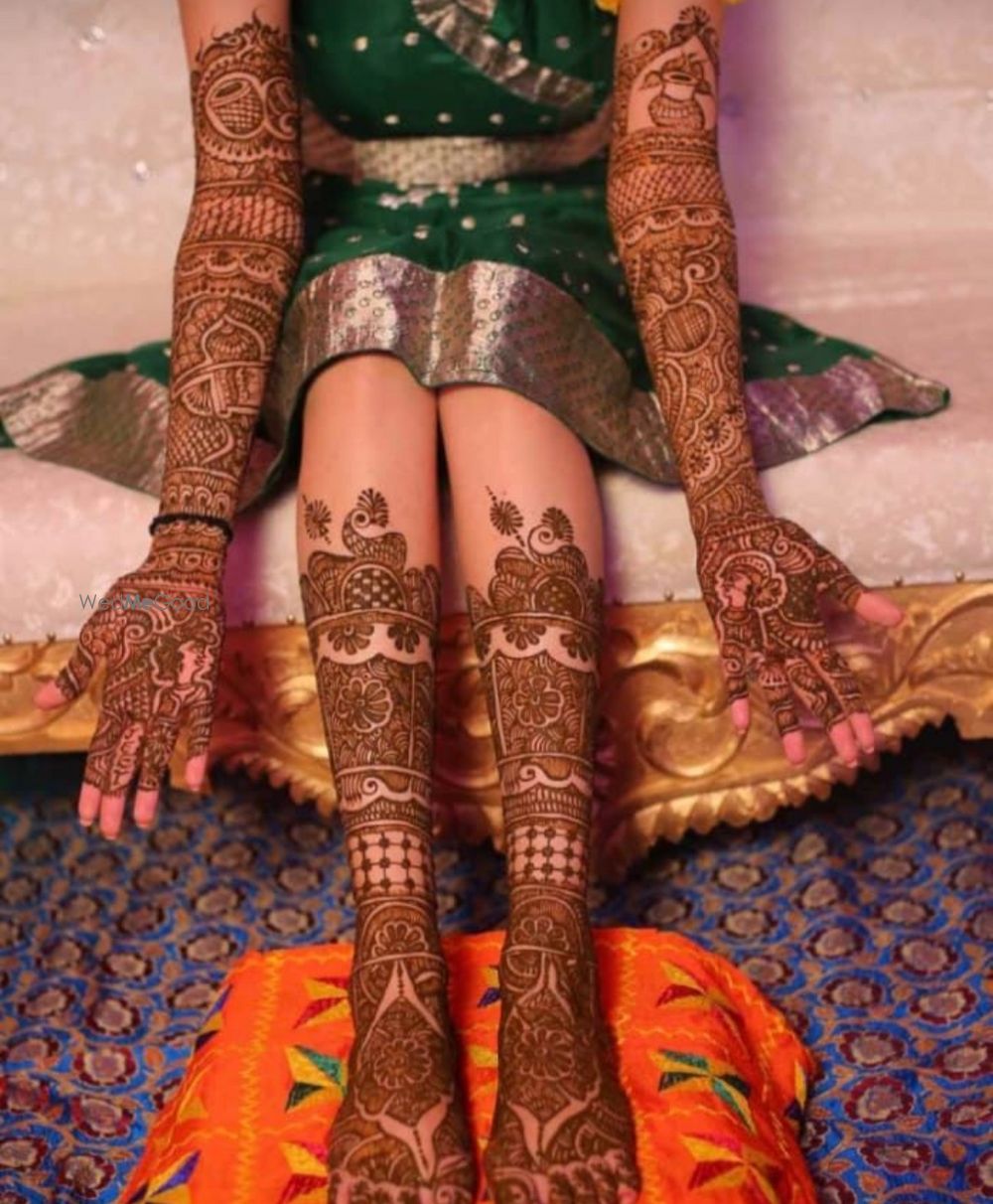 Photo From Grand Bridal - By Arjun Mehendi Artist