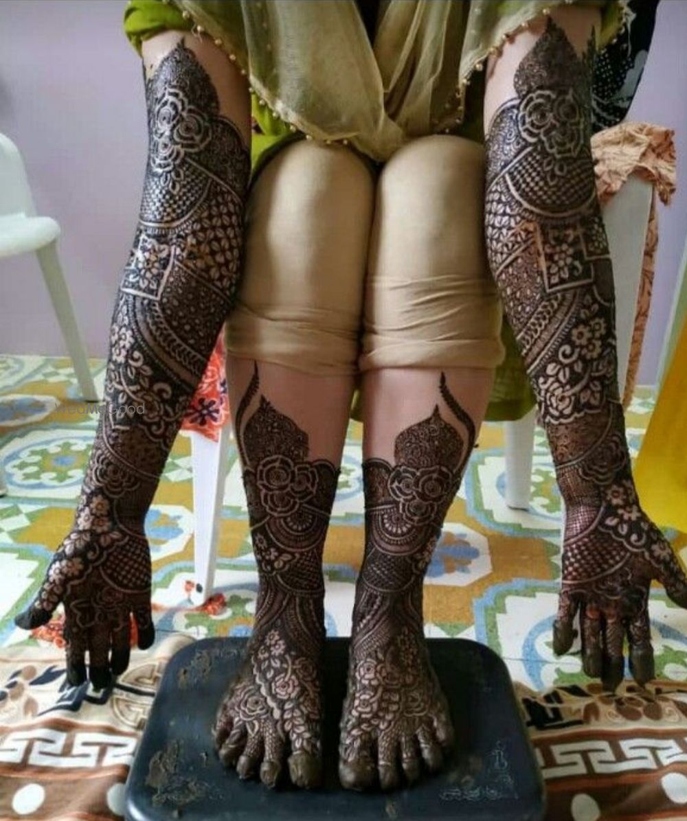 Photo From Grand Bridal - By Arjun Mehendi Artist