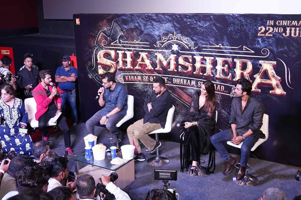 Photo From YASHRAJ’s SHAMSHERA OFFICIAL TRAILER LAUNCH, PRESS CONFERENCE AND MOVIE PROMOTION - By Nikhil Harsh