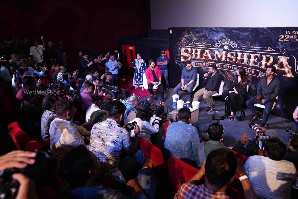 Photo From YASHRAJ’s SHAMSHERA OFFICIAL TRAILER LAUNCH, PRESS CONFERENCE AND MOVIE PROMOTION - By Nikhil Harsh