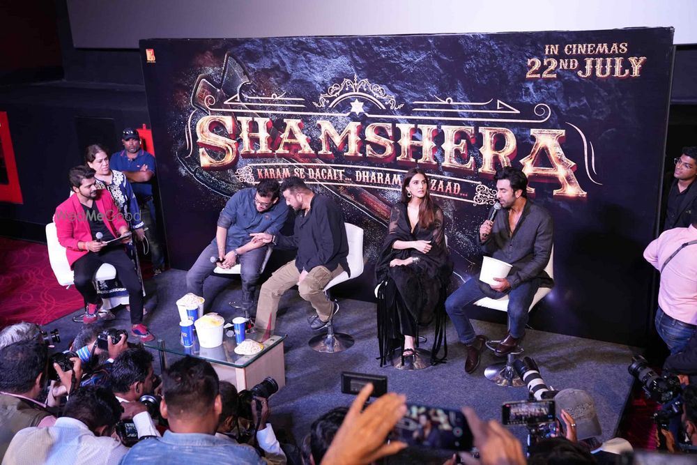 Photo From YASHRAJ’s SHAMSHERA OFFICIAL TRAILER LAUNCH, PRESS CONFERENCE AND MOVIE PROMOTION - By Nikhil Harsh