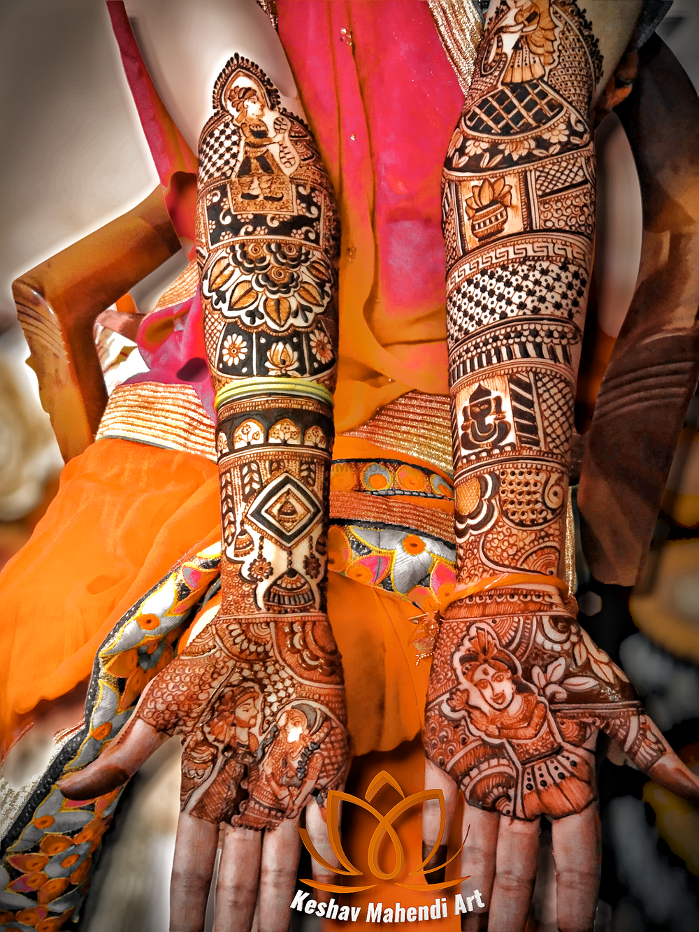 Photo From Latest bridal mehndi designs - By Keshav Mehandi Art