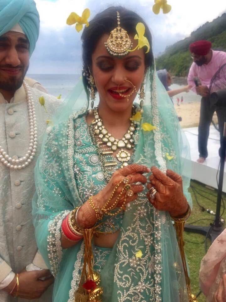 Photo From Suhina Kohl's wedding - By Makeup by Mrignaina