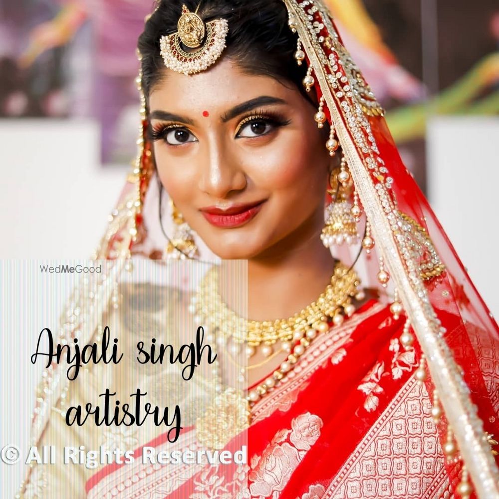 Photo From The heart stealing South Indian bride - By Anjali Singh Makeup Artistry