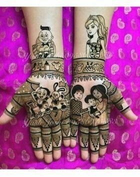 Photo From Baby Shower Design - By Arjun Mehendi Artist