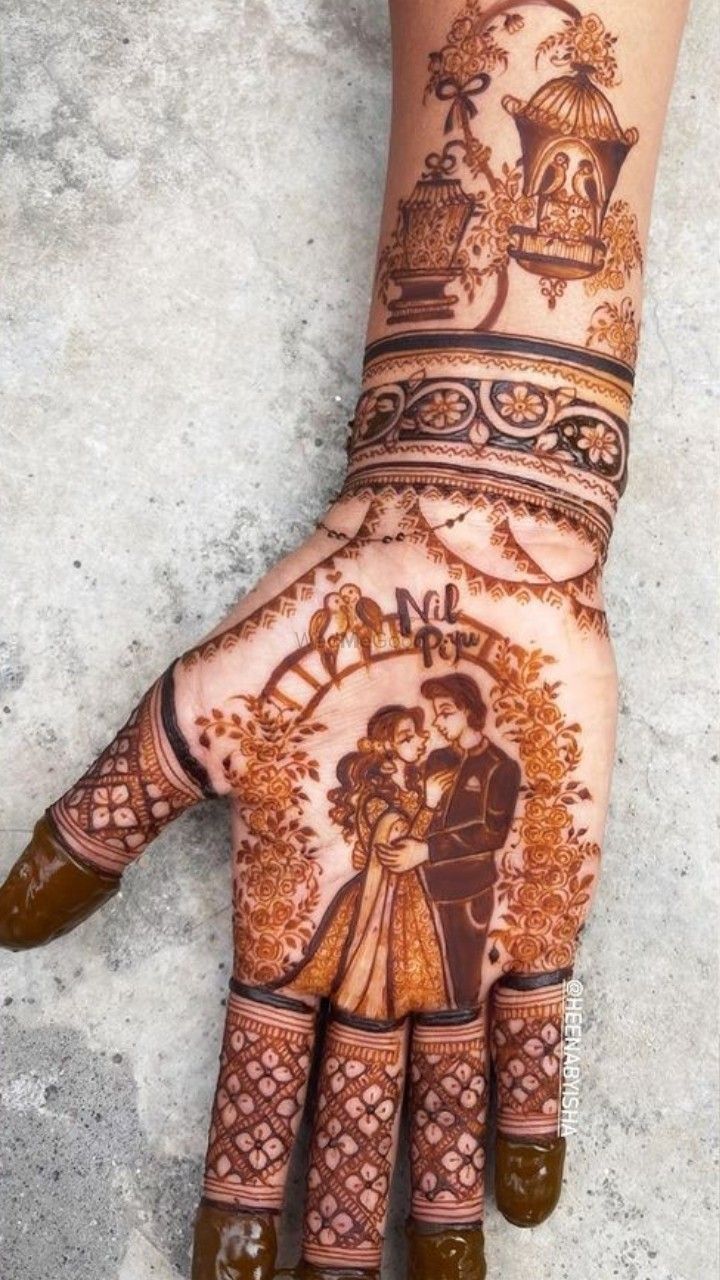 Photo From Engagement Design - By Arjun Mehendi Artist