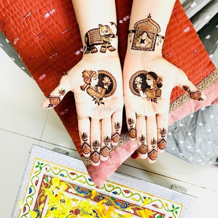 Photo From Karva Chauth Special - By Arjun Mehendi Artist