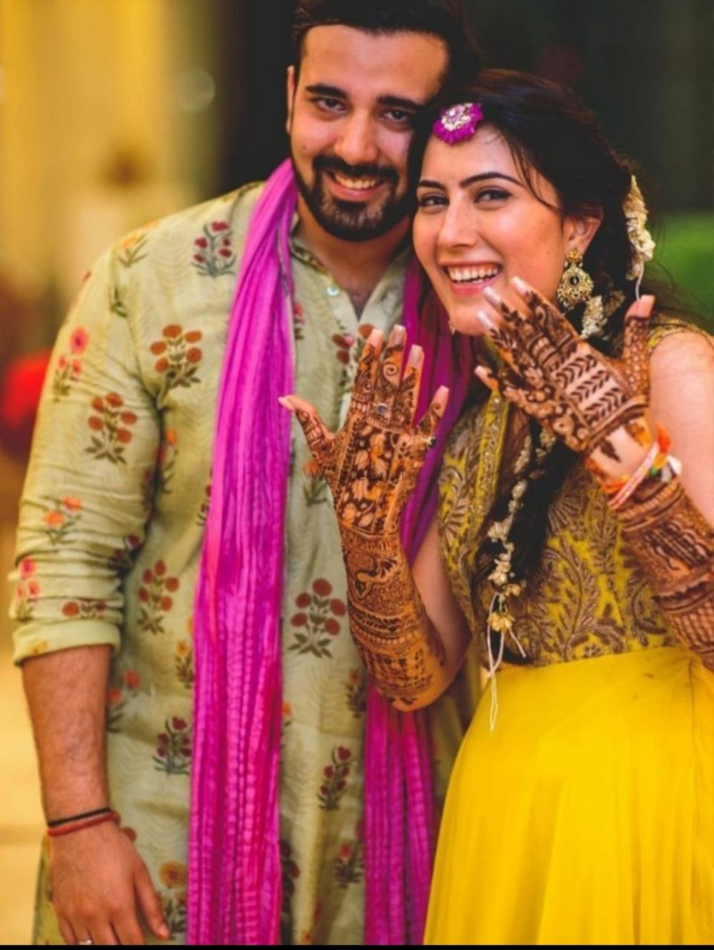 Photo From Manya and Dhruv - By Lucky Mehndi Art