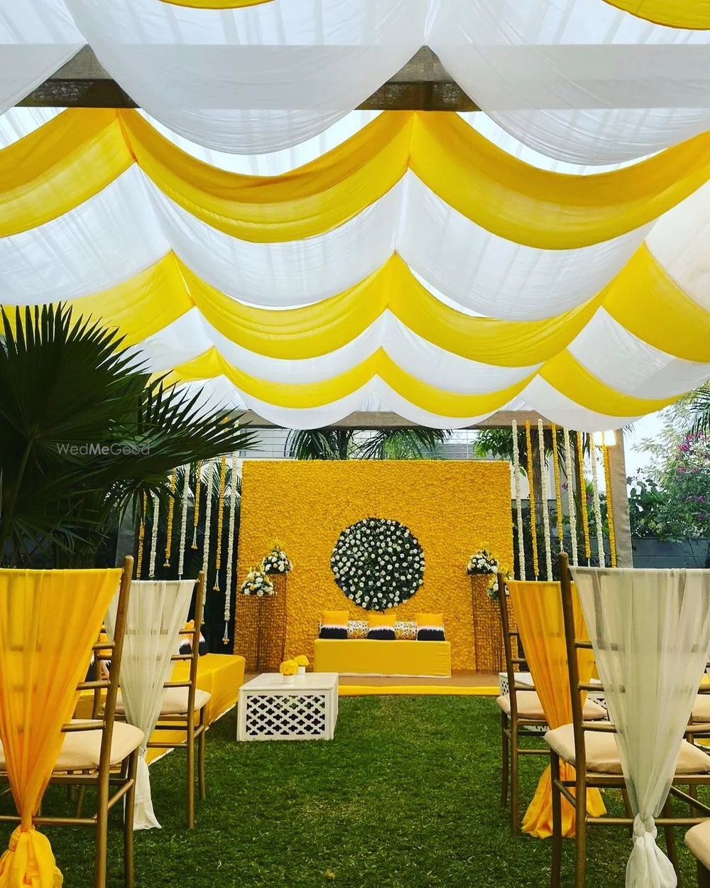 Photo From the colorful Haldi mehndi - By Silver Events