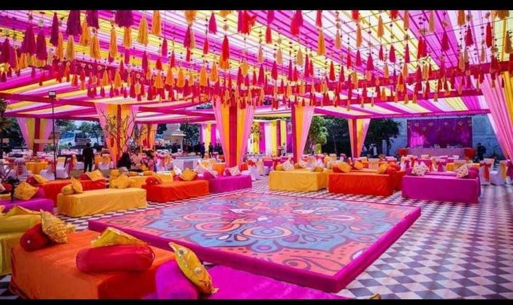 Photo From the colorful Haldi mehndi - By Silver Events