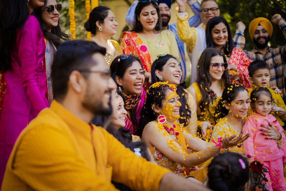 Photo From Anya and Harshil (Haldi and Chooda) - By Akhil Bagga Photography