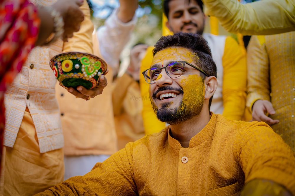 Photo From Anya and Harshil (Haldi and Chooda) - By Akhil Bagga Photography