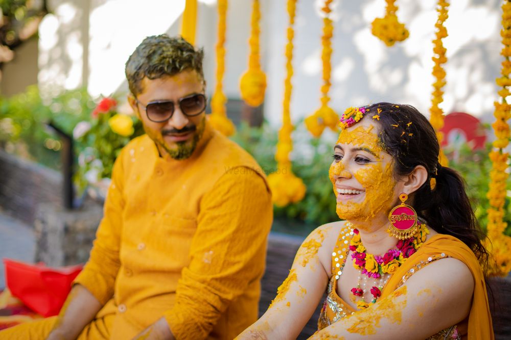 Photo From Anya and Harshil (Haldi and Chooda) - By Akhil Bagga Photography