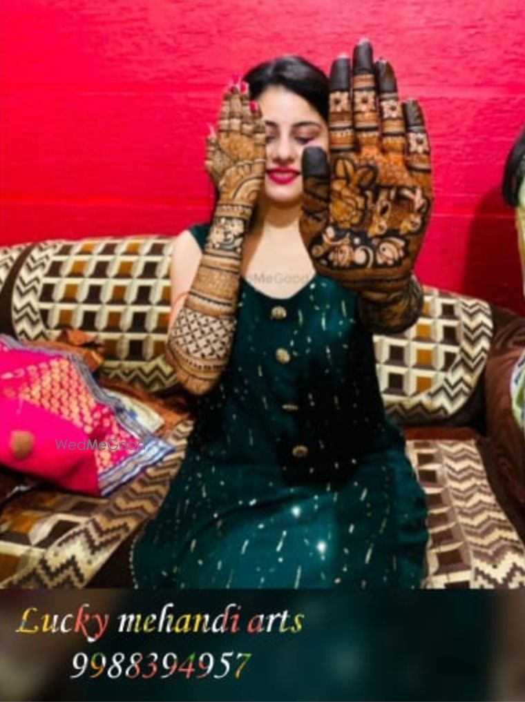 Photo From Happy Brides - By Lucky Mehndi Art