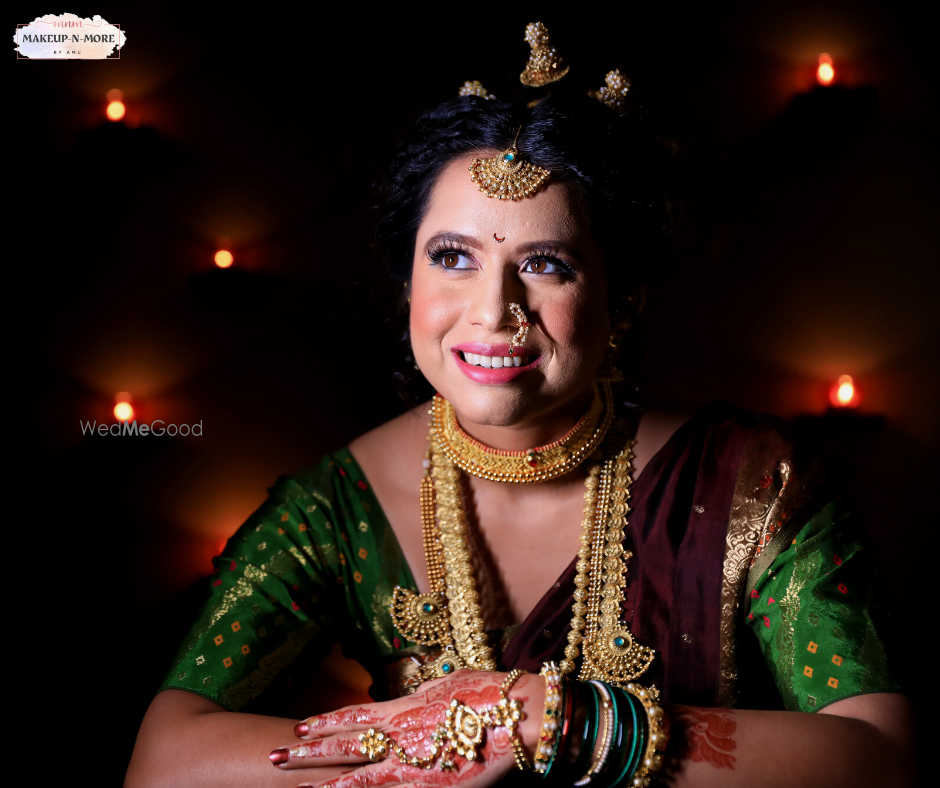 Photo From Maharashtrian Bridal Makeup - Goregaon - MakeupnmorebyAmu - By Makeup N More By Amu