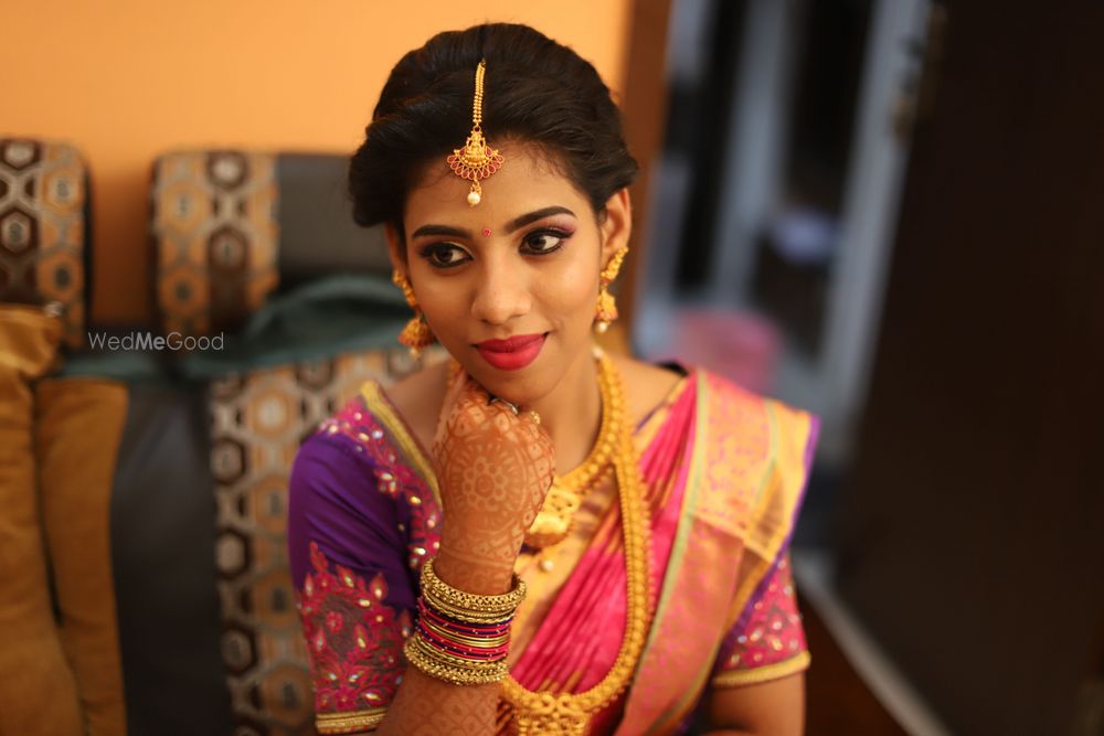 Photo From South Indian Wedding - By Shades Artistry