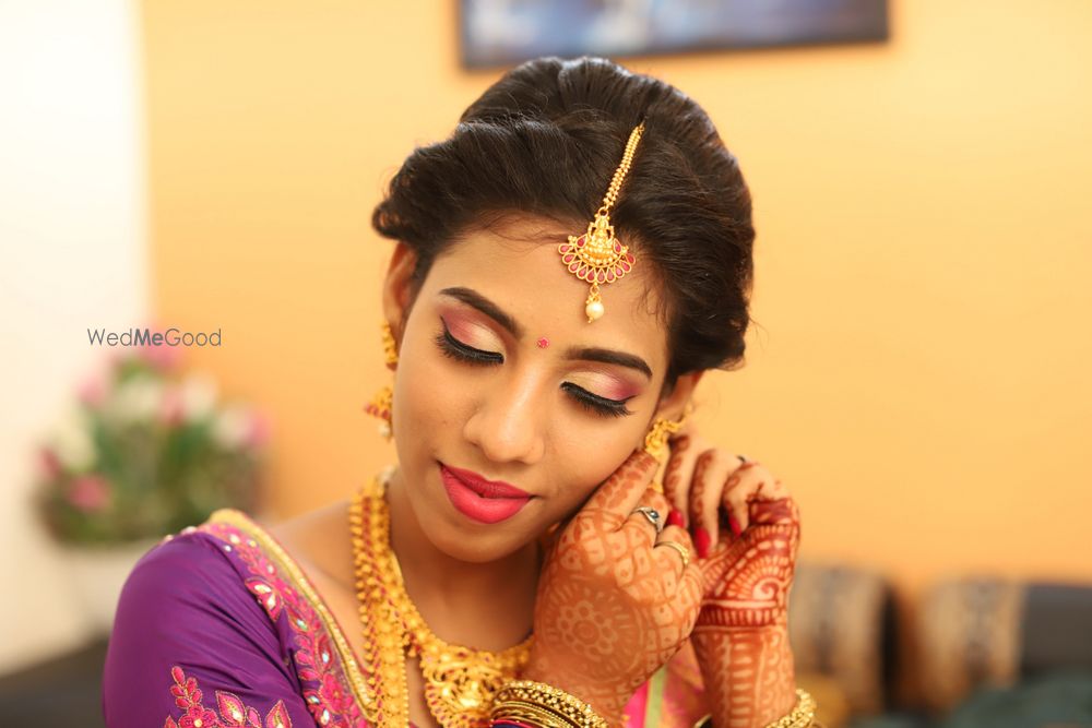 Photo From South Indian Wedding - By Shades Artistry