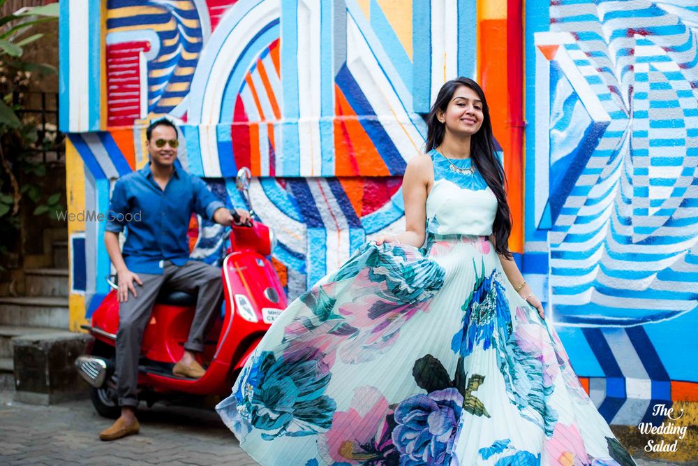 Photo From Mumbai Street Art Pre-Wedding Shoot. - By The Wedding Salad