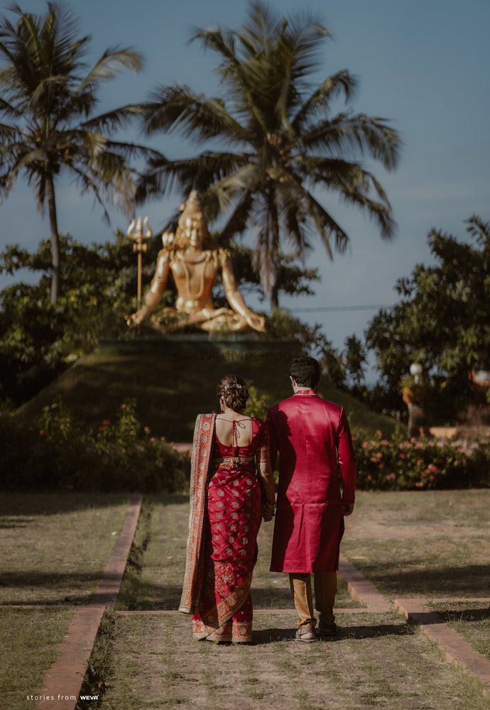 Photo From The Grace of Maserati Red | The Glorious Hindu Engagement Highlights of Sreyus & Gopika - By Weva Photography