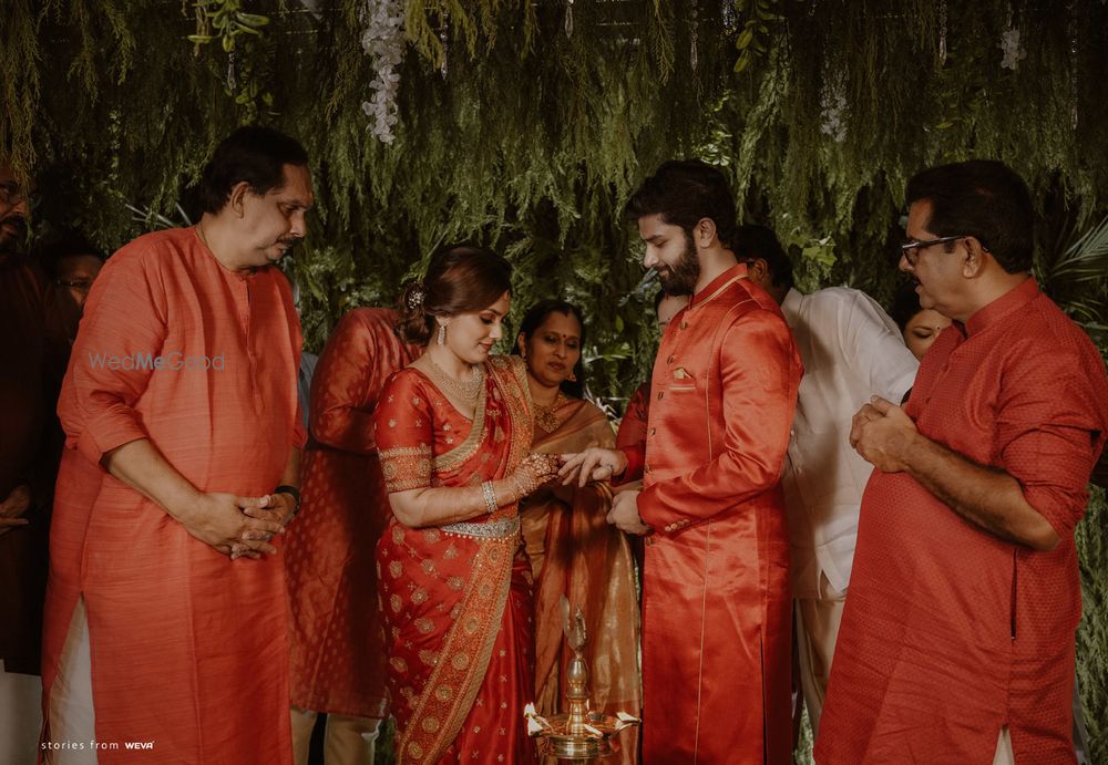 Photo From The Grace of Maserati Red | The Glorious Hindu Engagement Highlights of Sreyus & Gopika - By Weva Photography