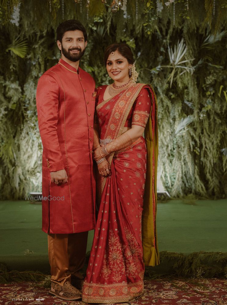 Photo From The Grace of Maserati Red | The Glorious Hindu Engagement Highlights of Sreyus & Gopika - By Weva Photography