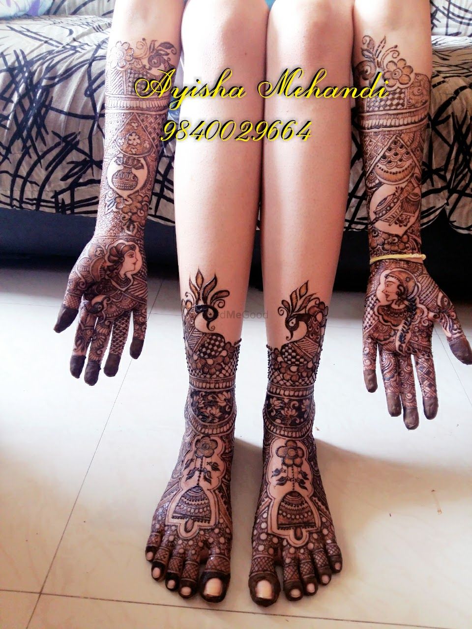 Photo From Bridal - By Ayisha's Bridal Mehandi