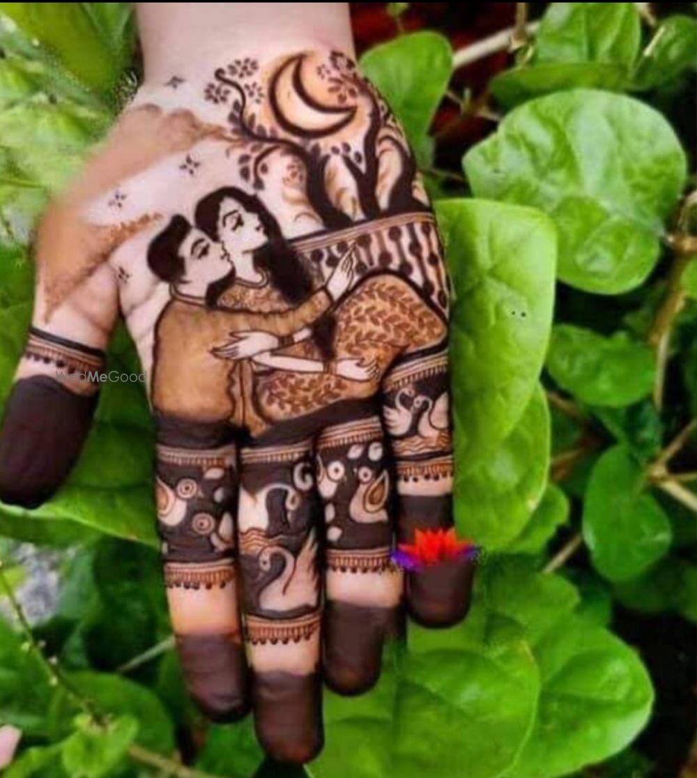 Photo From Potrait Mehandi - By Lucky Mehndi Art