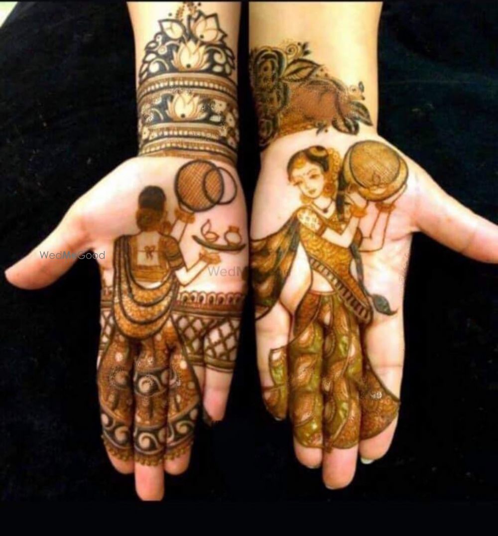 Photo From Potrait Mehandi - By Lucky Mehndi Art