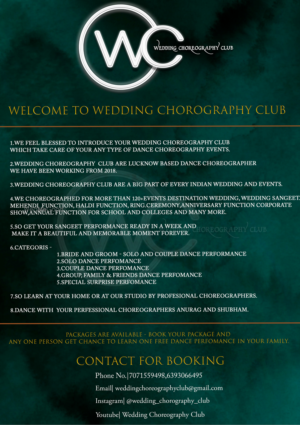 Photo From wedding choreography club details - By Wedding Choreography Club