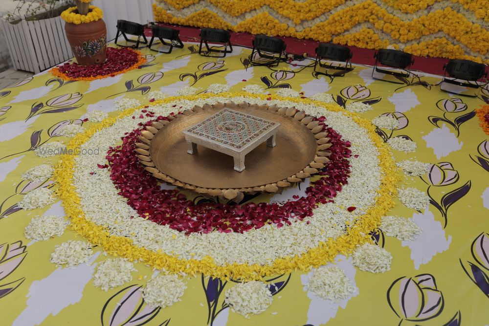 Photo From Shraddha's Haldi - By Colours Events & Activation